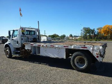 Camion plate-forme de marque FREIGHTLINER année 1998 — photo 4